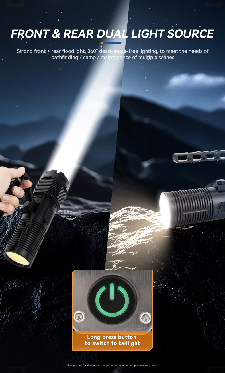 led tactical flashlight