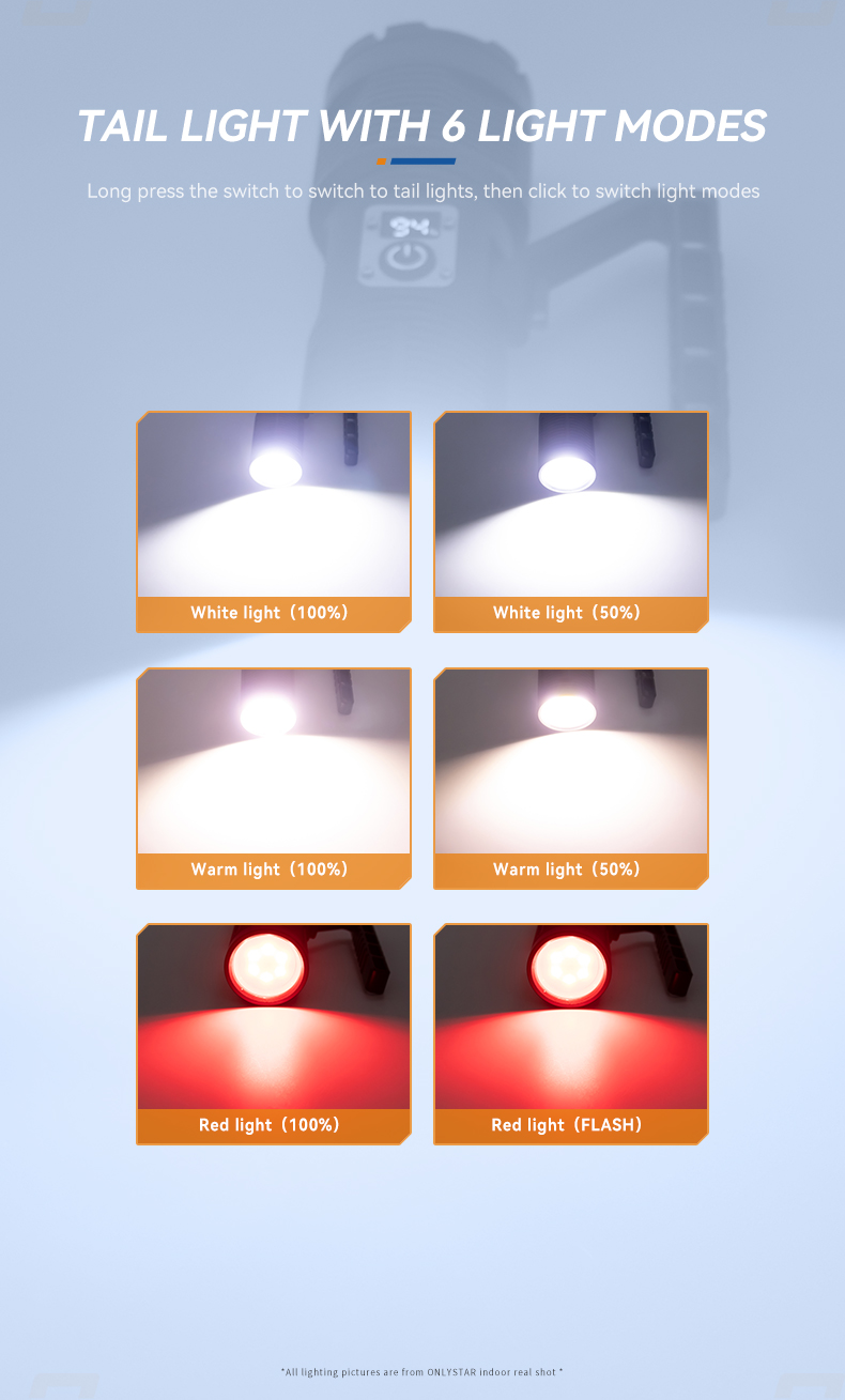 rechargeable tactical flashlight led