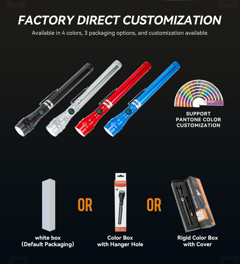 rechargeable pickup tool light