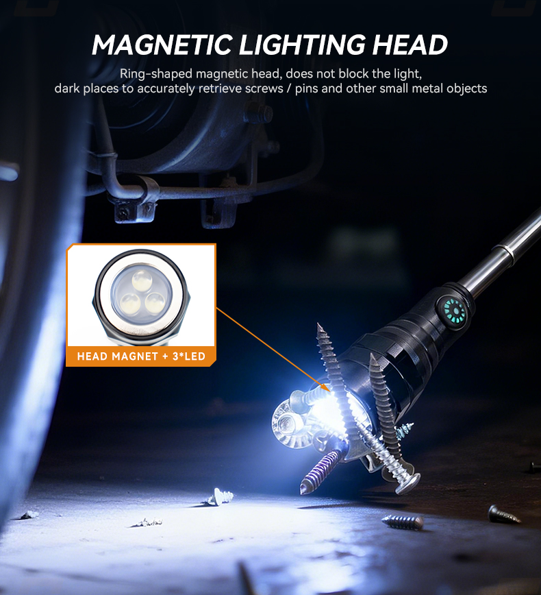 rechargeable pickup tool light
