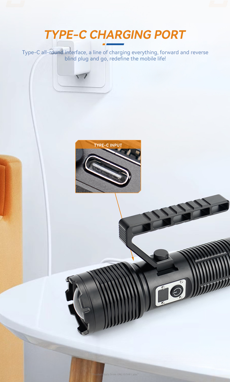 work light tactical flashlight
