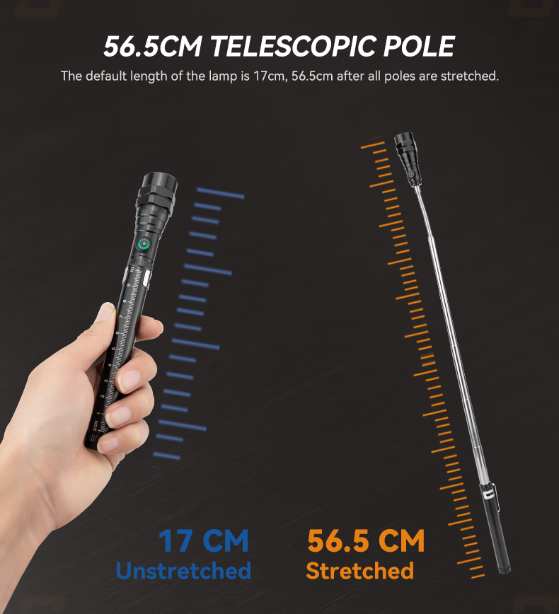 rechargeable pickup tool light
