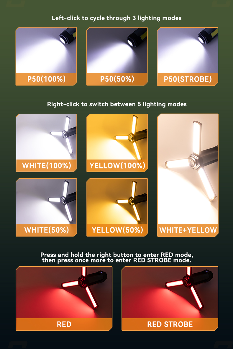 high power working light