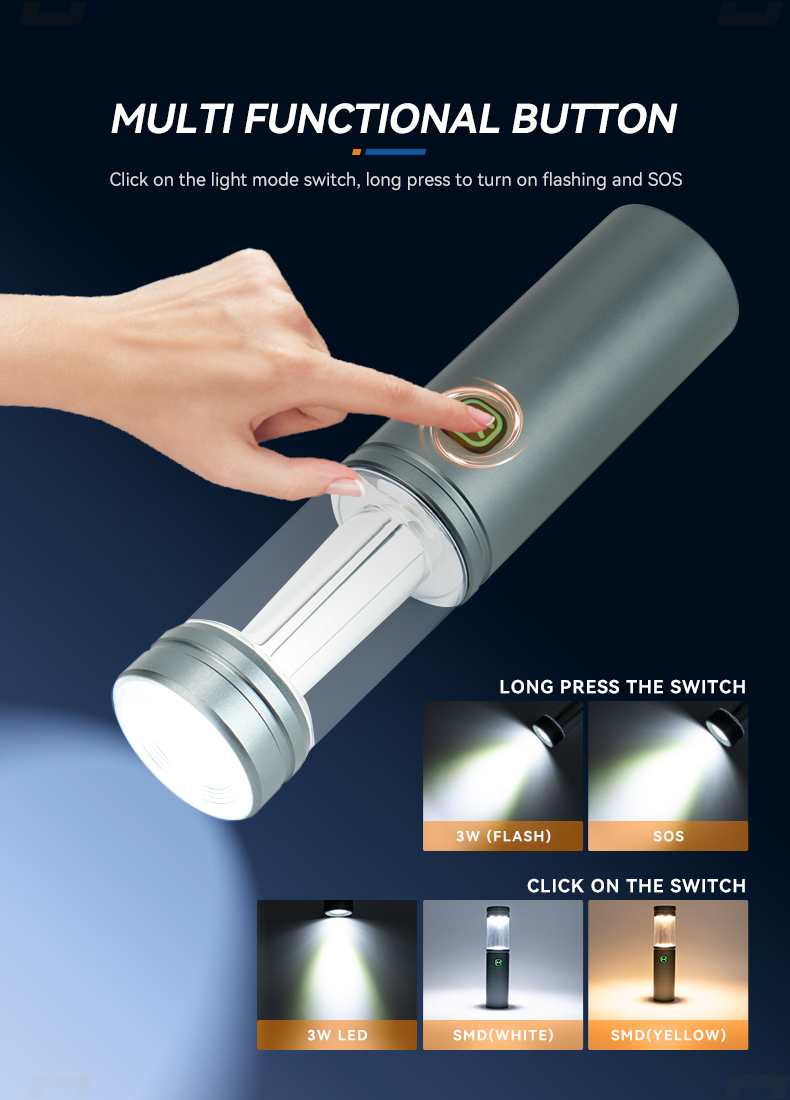 multifunctional led lights camping