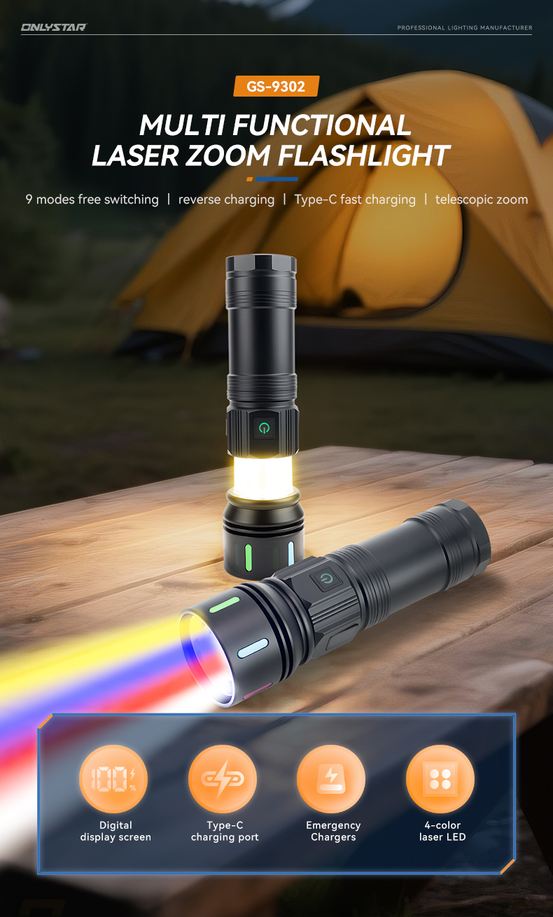 Linternas led recargables