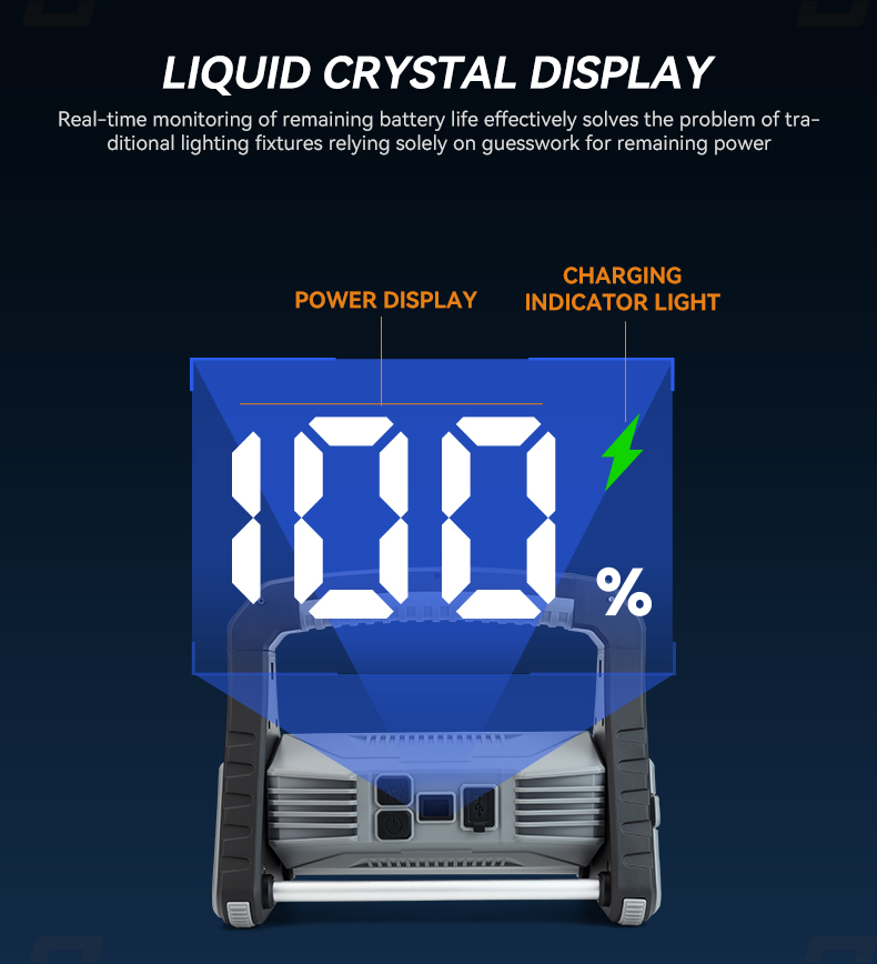 stepless dimming work light