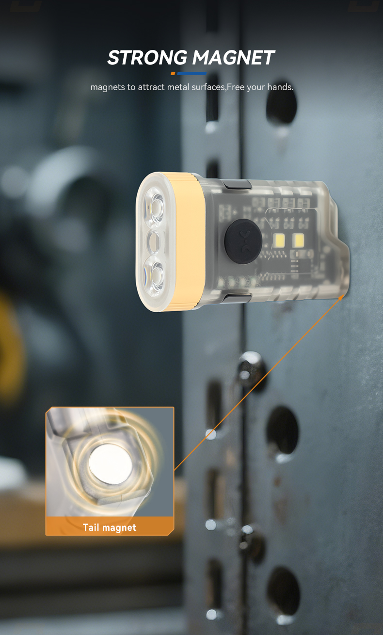 mini led outdoor work flashlight