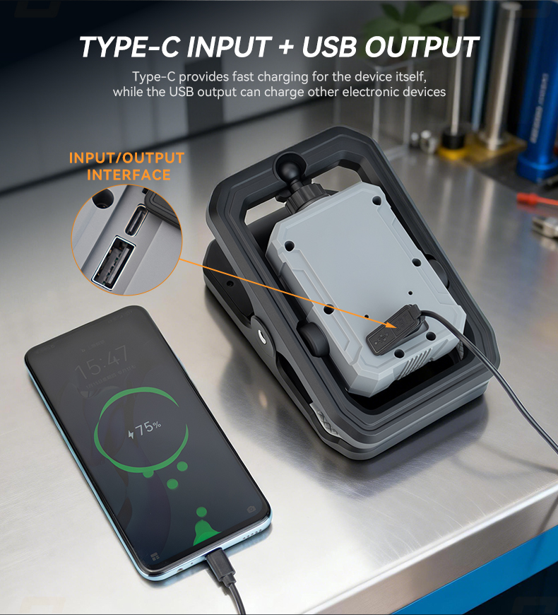 multi functional clamp work light