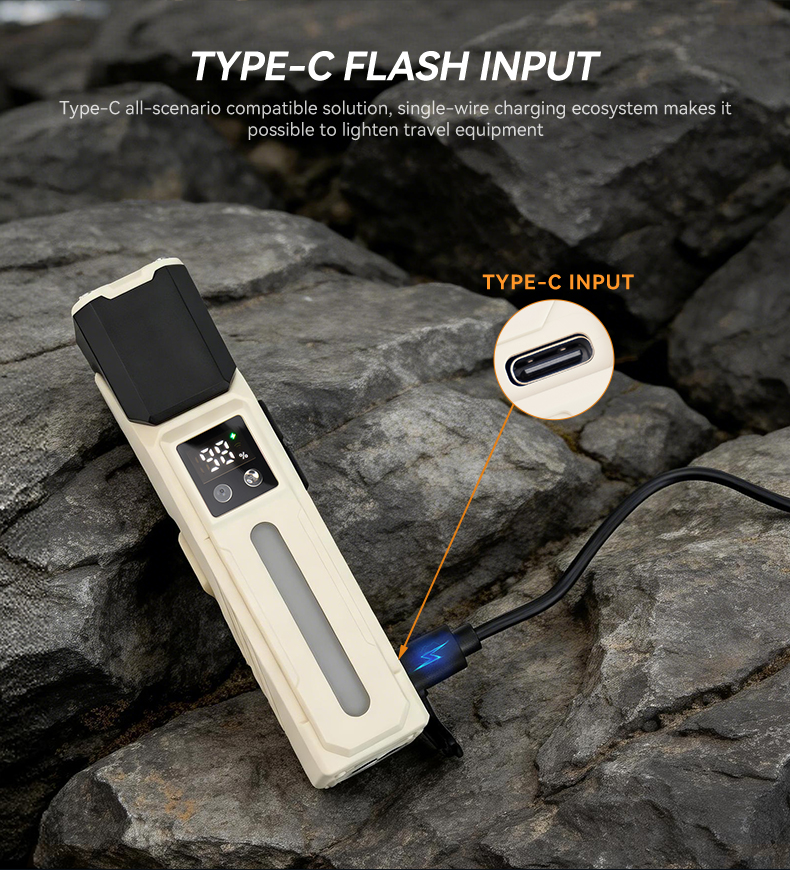 multi functional head flashlight