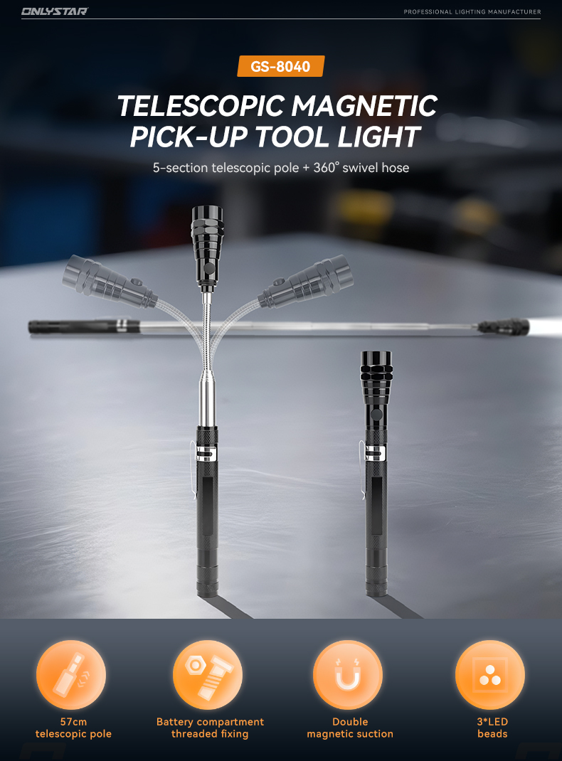 3led tool torch