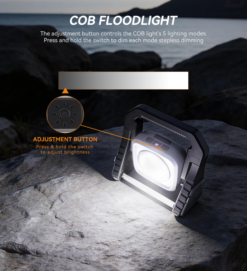 multi functional magnetic work light
