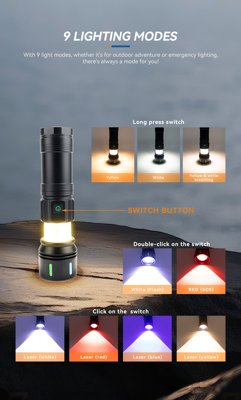 rechargeable led flashlights