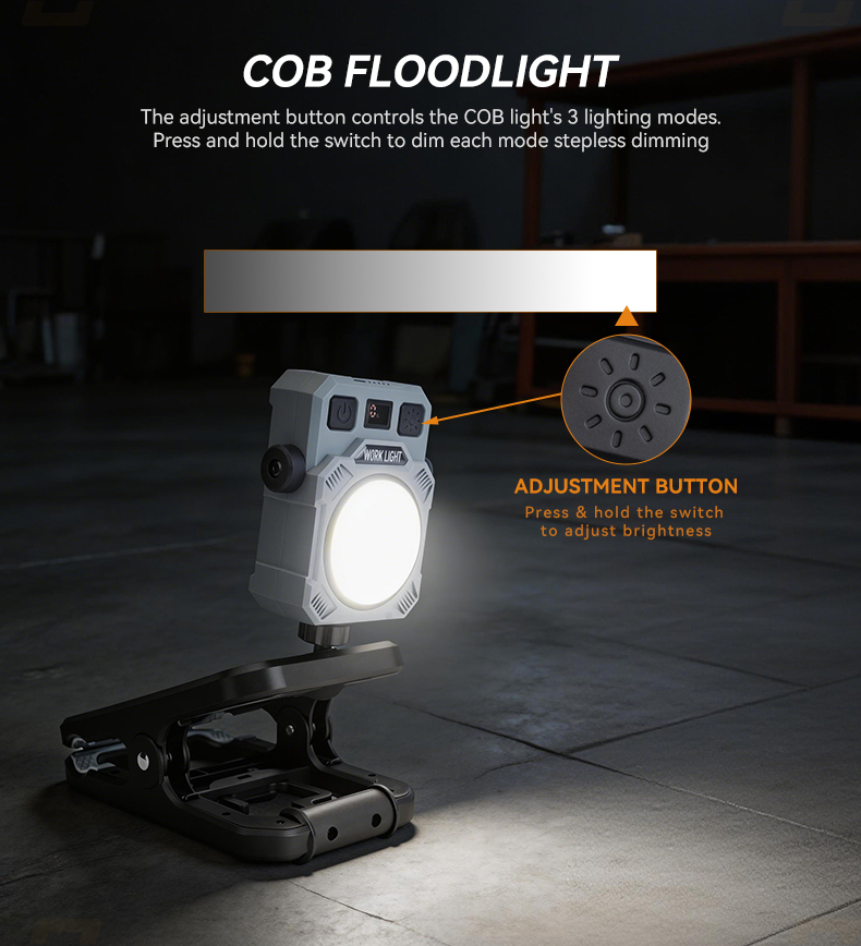 multi functional clamp work light