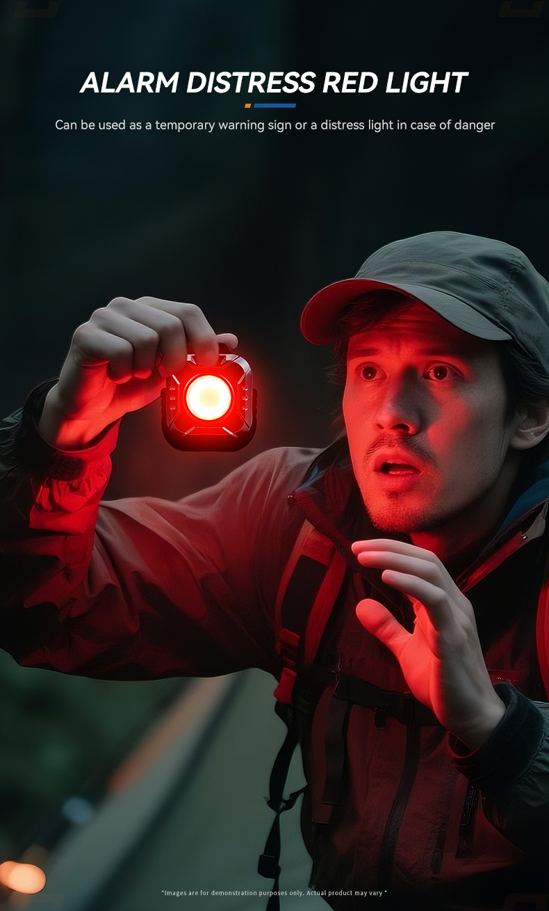 work cob led flashlight