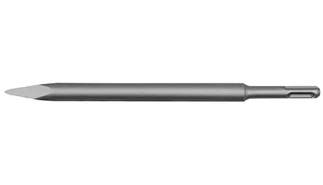 SDS-PLUS CHISEL, POINT HEAD, ROUND SHANK