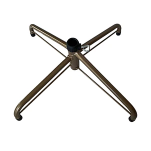 Factory Suppliers Wholesale Steady Brown Christmas Tree Stand for Christmas Tree Use