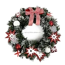 Handmade Wholesale Round 30CM Decorative Christmas Wreath