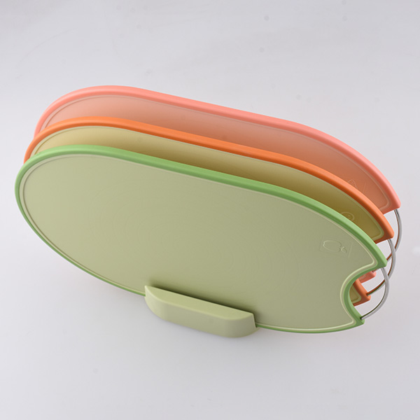 color coded cutting board set for food safety