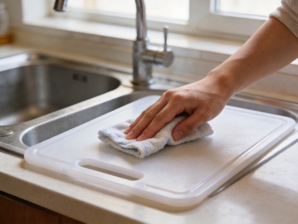 How to remove stains from plastic cutting boards using natural cleaning methods