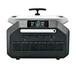 Brand New 22.4V 1000W Pure Sine Wave Station Waterproof Solar Generator Lithium Ion Multiple AC Outlet Energy Storage Flashlight