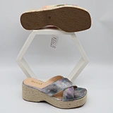 Ladies' wedge heel sandals