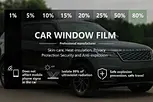 High Heat Insulation Car Films  nano-ceramic Sun Protective Window Cover  low Reflectivity Car