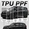 Wrap Car Protective Film Roll Clear Matte Tph Ppf Paint Protection Heavy Duty 12Mil