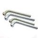 Triangle Hex Key Wrench L Shaped Carbon Steel Zinc Plated Special Hand Tool for Triangle Socket Screw Bolt Assembly
