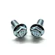 M10 Carbon Steel Hexagon Flange Bolts 25mm Length High-Strength GB5789 Standard for Automotive Machinery & Equipment Assembly