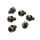 High Torque 304 Stainless Steel Pan Head Bolts M2-M4 Corrosion Proof Screws for PCB Sensor Micro Device Assembly