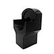 Carbon Steel CNC Machined Mounting Bracket Black Oxide Rigid Support Bracket for Automation Equipment