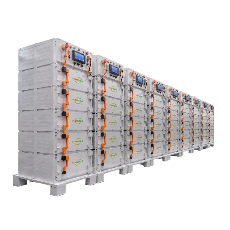 Stackable LFP battery modules for 6MWh indoor energy storage system