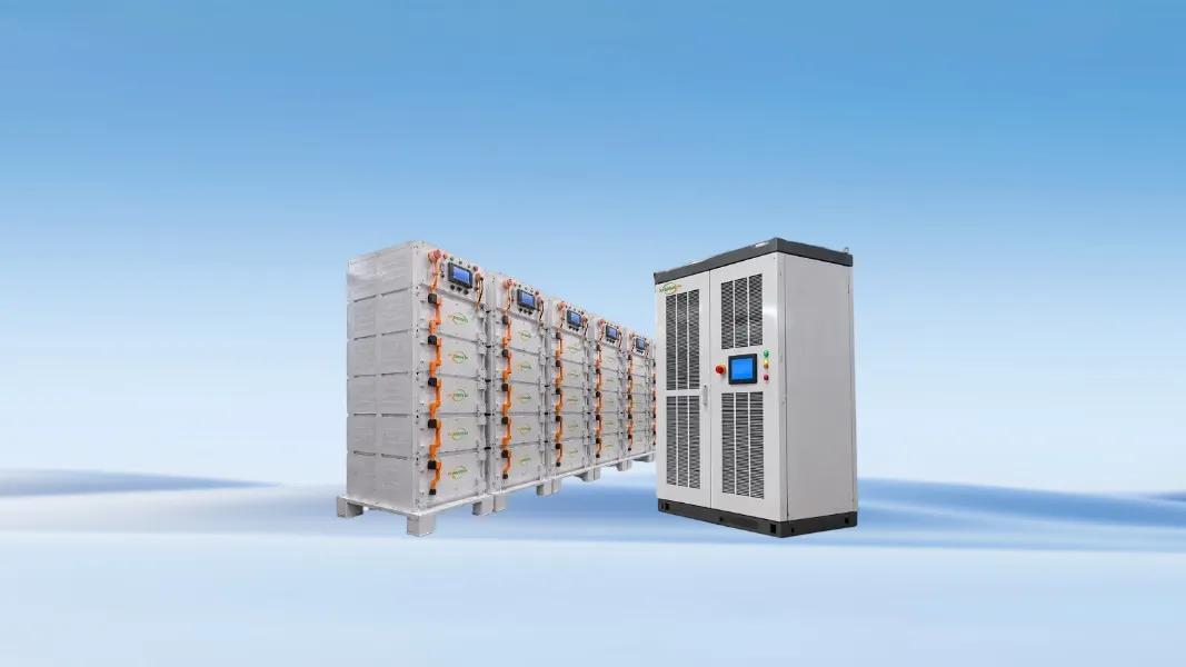 PCENERSYS PC-6MWH-L 6MWh indoor stackable BESS battery cabinets and inverter