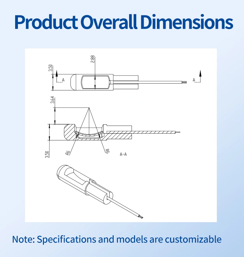 Module P-F177006R06 Overall Dimensions