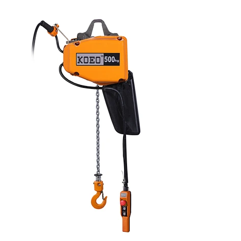 500kg Single Chain Single Speed Hook Type Electric Chain Hoist EQV0.5-01