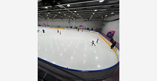 Easy Install Synthetic Ice Rink | Low Maintenance Ice Rink Solution