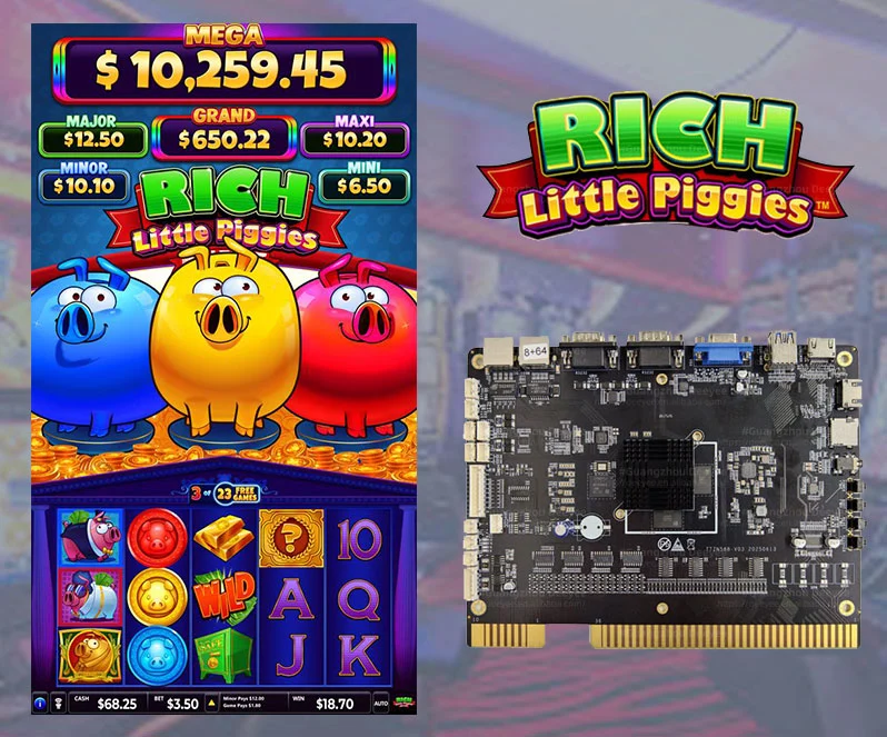 Rich Little Piggies Slot Game