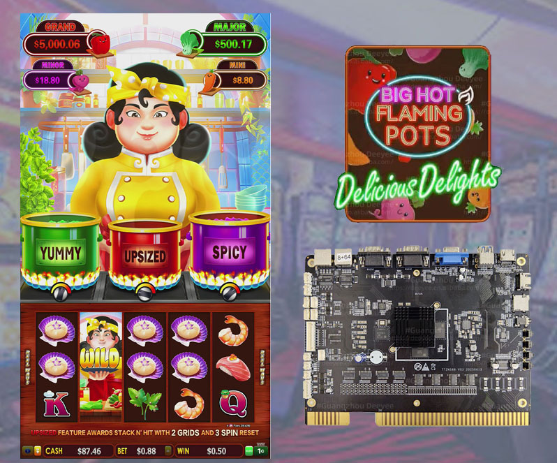 Big Hot Flaming Pots Slot Game
