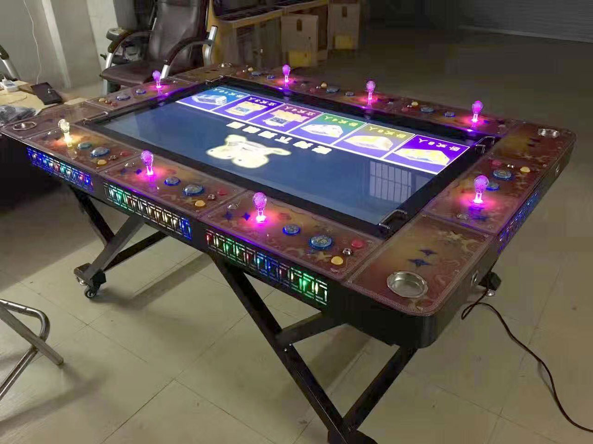 8 player folding fish table