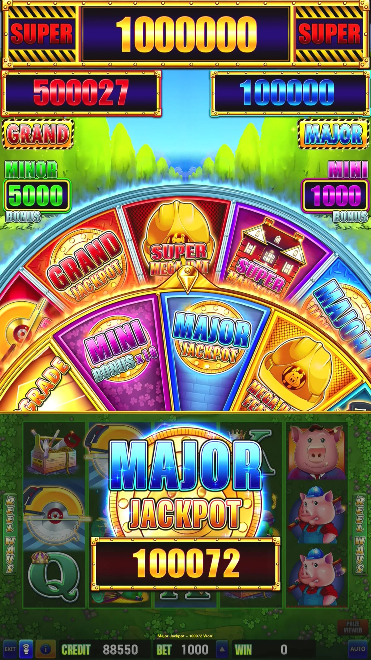 huff n puff casino game