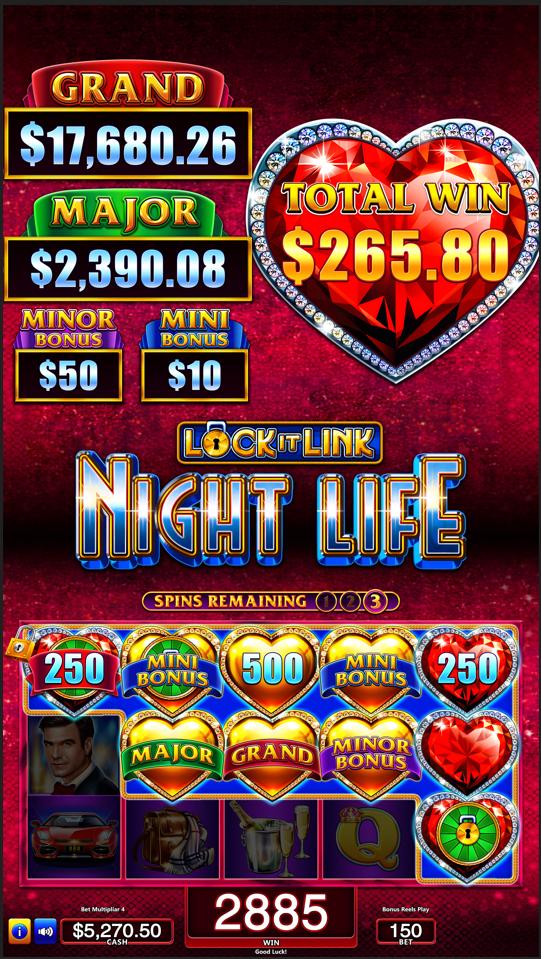 4 in 1 Lock It Link Slot Game