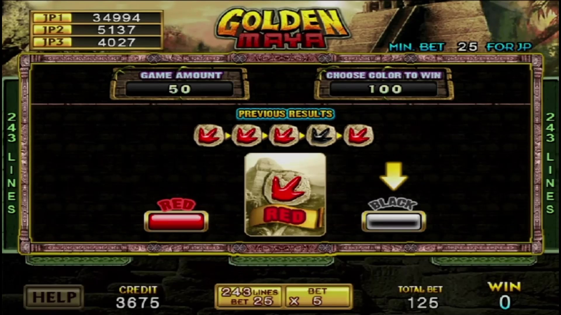 Golden Maya Game