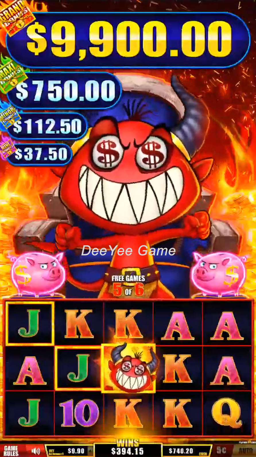Devils Lock Slot Game
