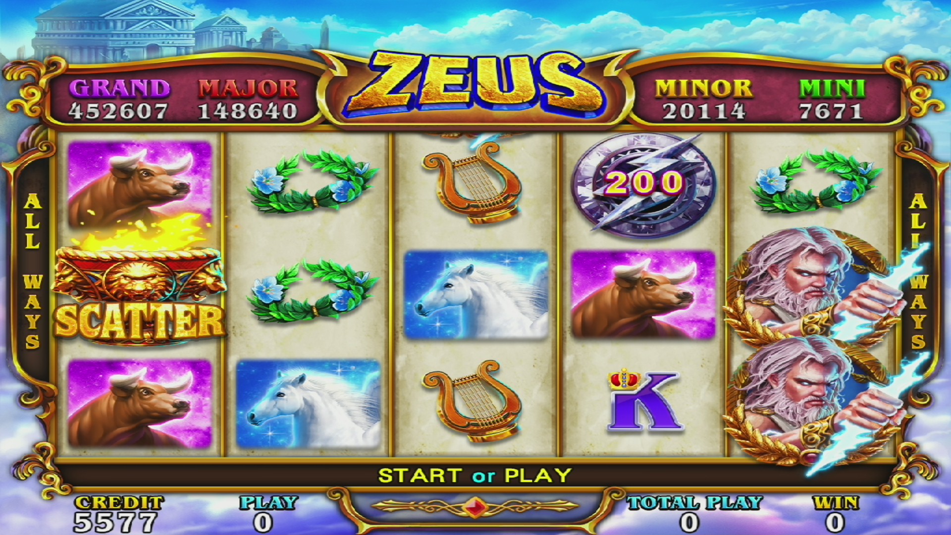 102FA Zeus Game