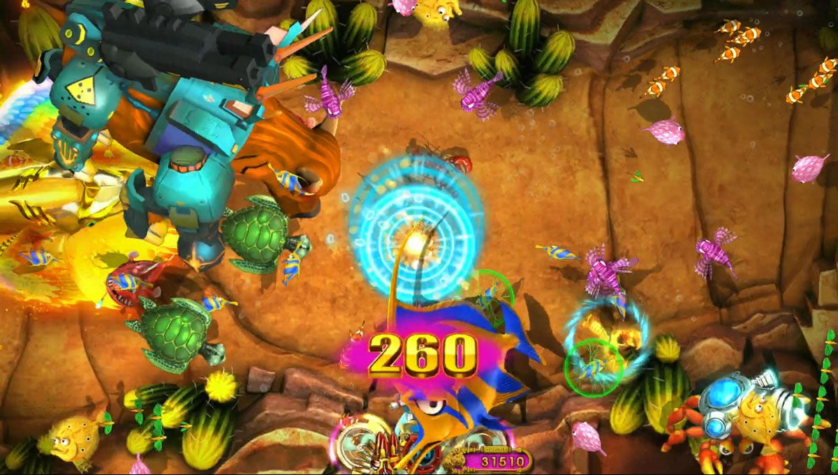 fishing arcade game