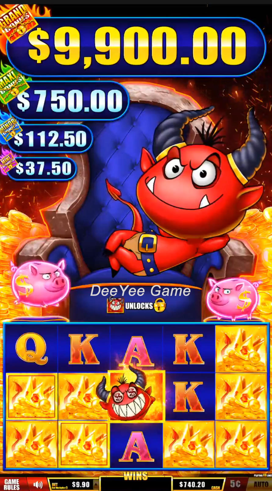 Devils Lock Slot Game