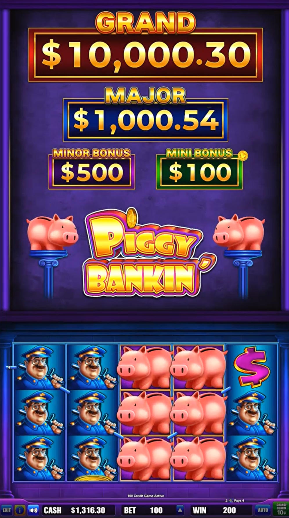 4 in 1 Lock It Link Slot Game