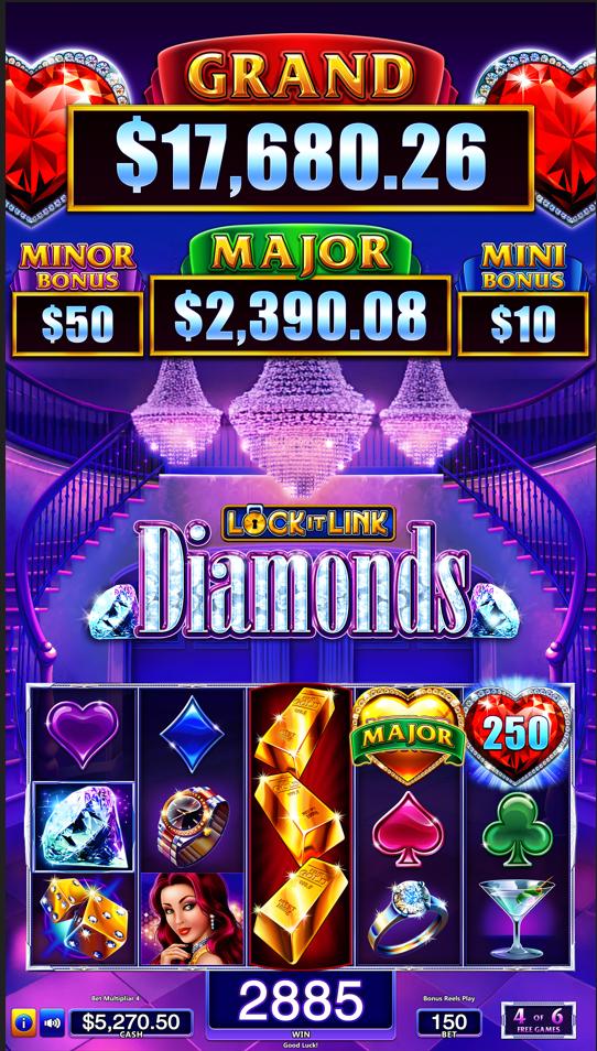 4 in 1 Lock It Link Slot Game