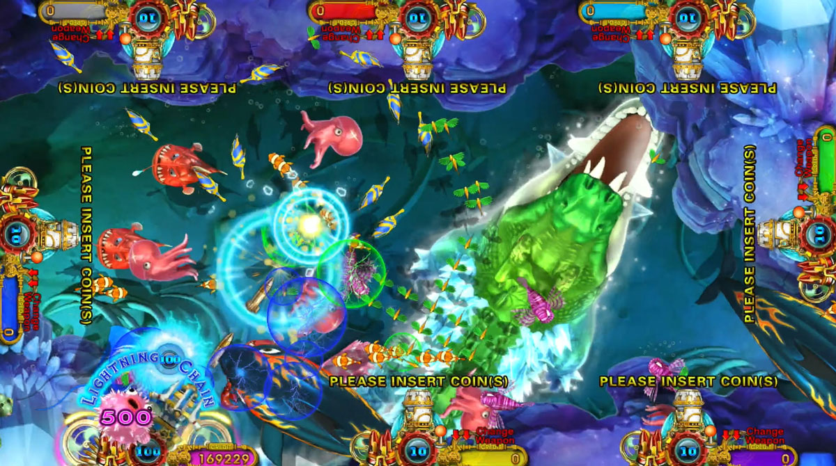 fishing arcade game