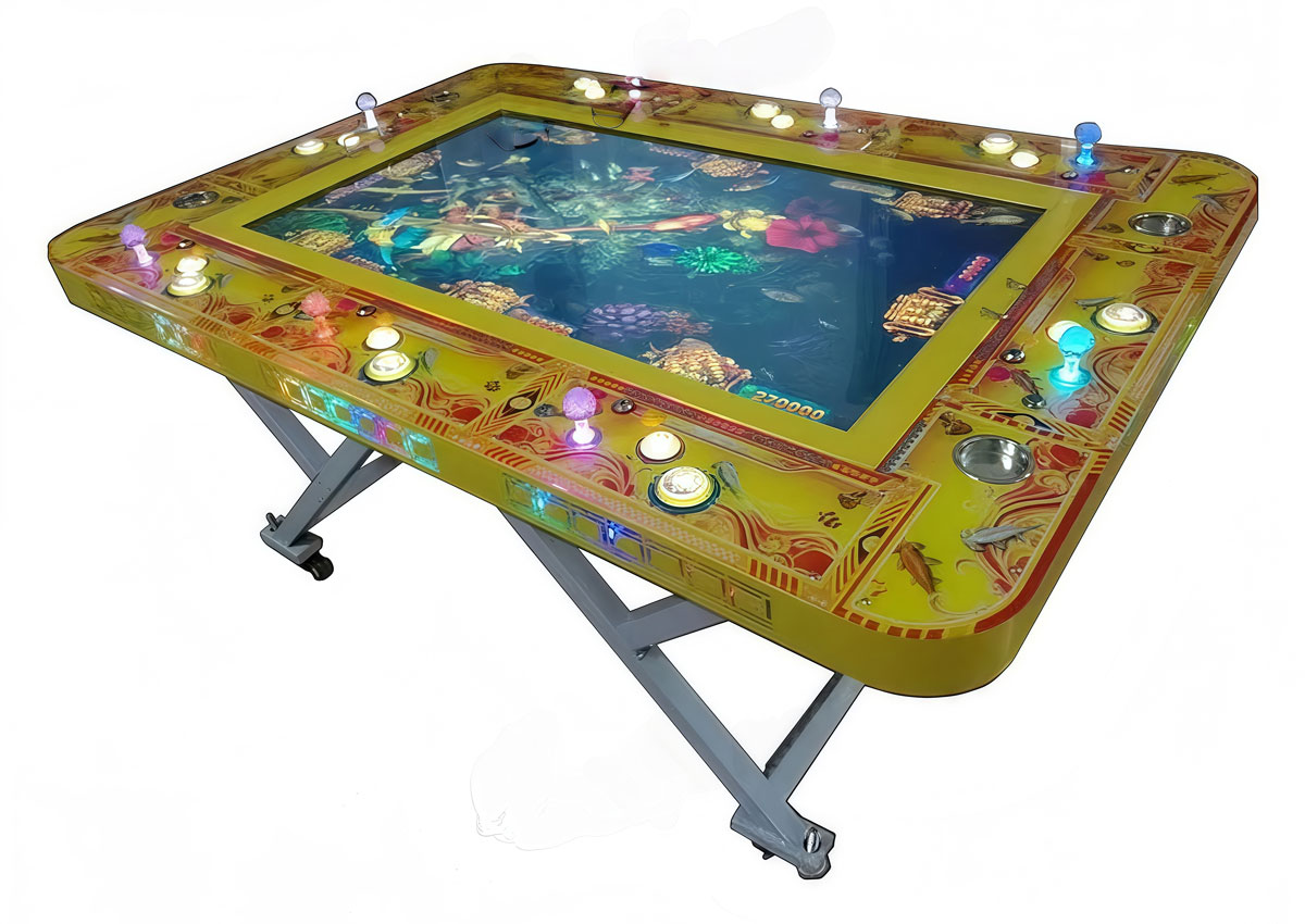 8 player folding fish table